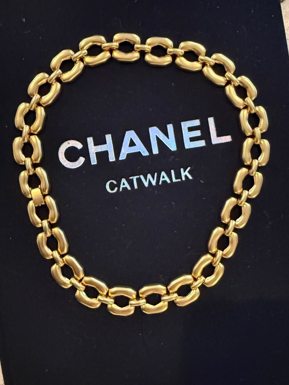 Gold necklace
